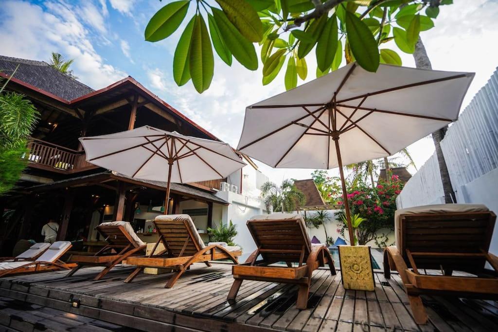 Villa Luna Sunset Beach Gili Trawangan Eksteriør bilde
