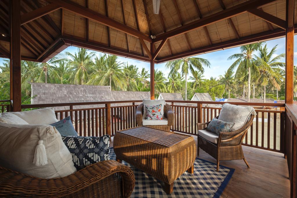 Villa Luna Sunset Beach Gili Trawangan Eksteriør bilde