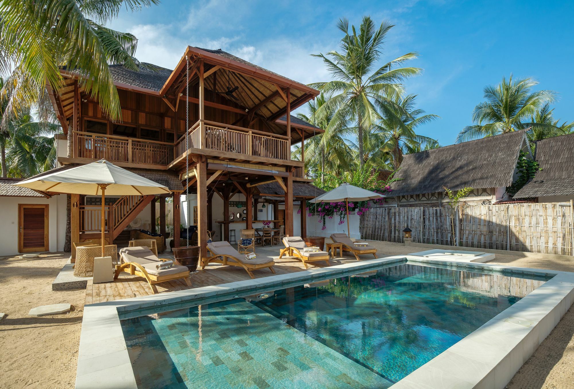 Villa Luna Sunset Beach Gili Trawangan Eksteriør bilde